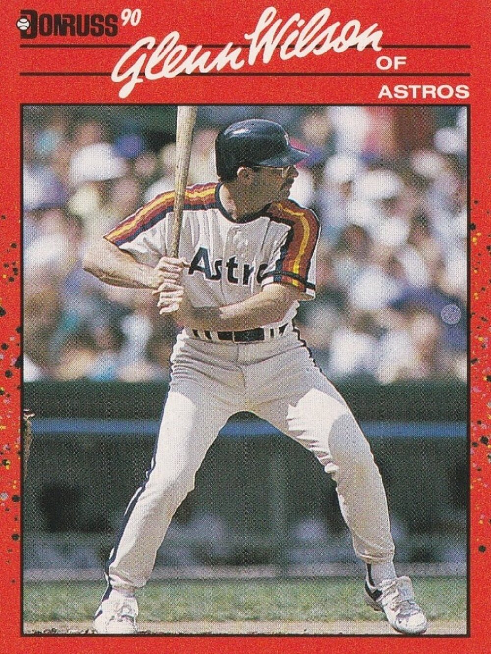Glenn Wilson - Donruss 90 Baseball Card